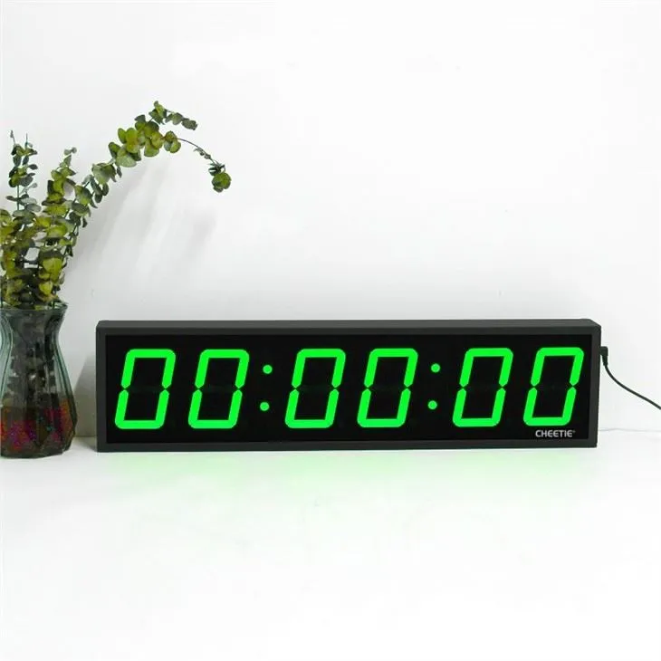 ساعت دیجیتال LED سبز