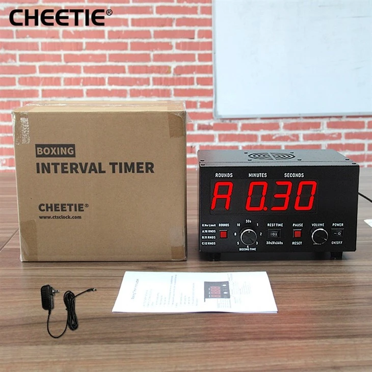 boxing gym clock